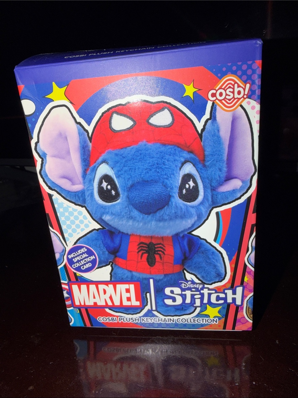 Marvel Stitch Plush Keychain Blindbox